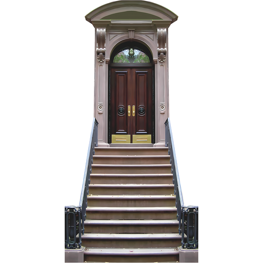 Sex Stoop Stairs And The City Of New York Perry Street Carrie House Cardboard Cutout