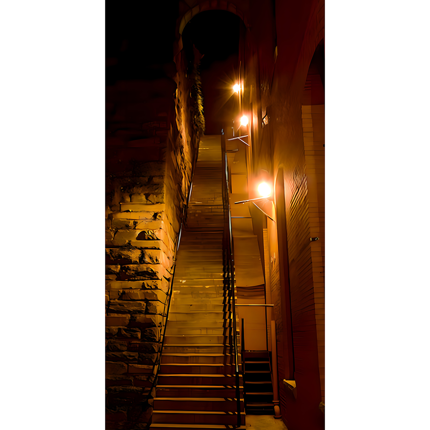The Exorcist Steps Stairs Washington DC Cardboard Cutout