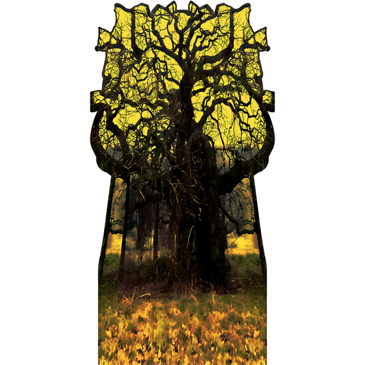 Domesday Oak Spooky Ancient Collapsed Tree Circa 2009 Cardboard Cutout