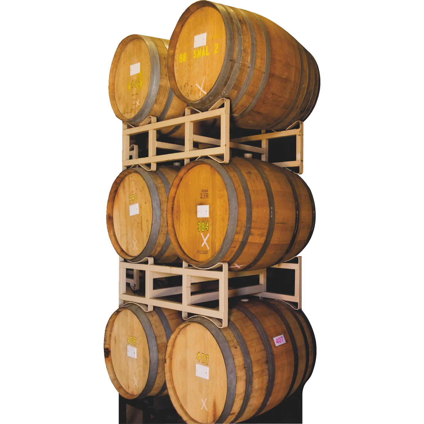 Whiskey Whisky Wine Cellar Cask Barrel Stack Cardboard Cutout