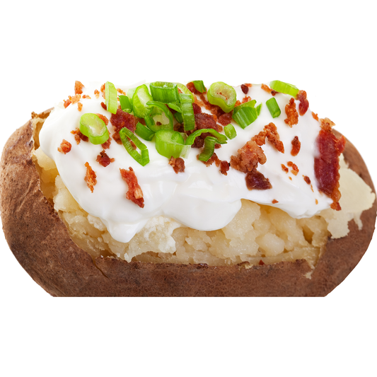 Loaded Baked Potato Sour Cream Bacon Chives Cardboard Cutout