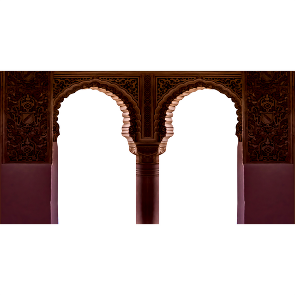 Arab Arched Windows Spain Architecture Cardboard Cutout