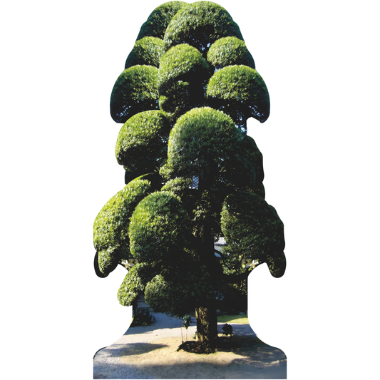 Japanese Cloud Tree Cardboard Cutout