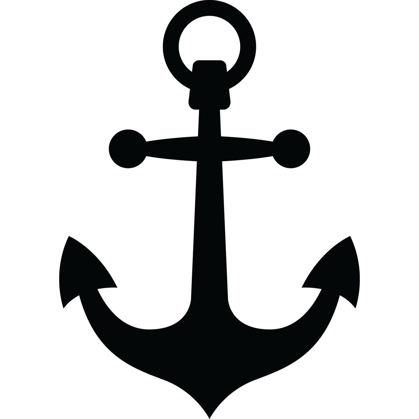 Captain Ship Anchor Sea Boat Silhouette Cardboard Cutout