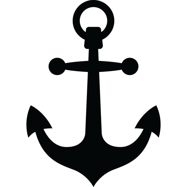 Captain Ship Anchor Sea Boat Silhouette Cardboard Cutout