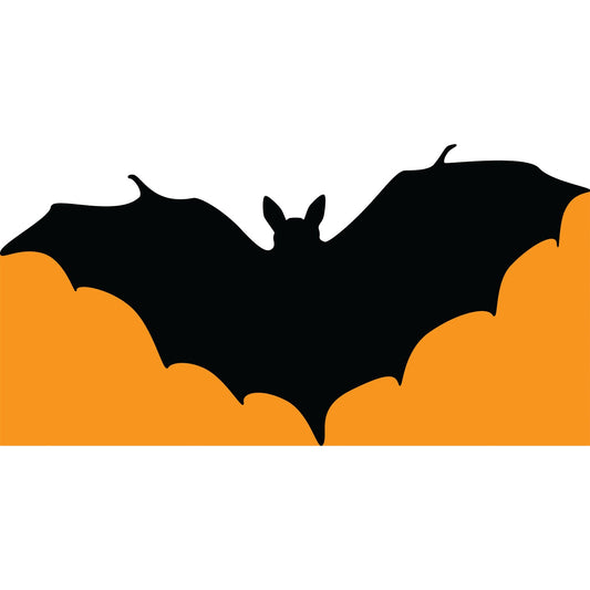 Spooky Bat Silhouette Cardboard Cutout