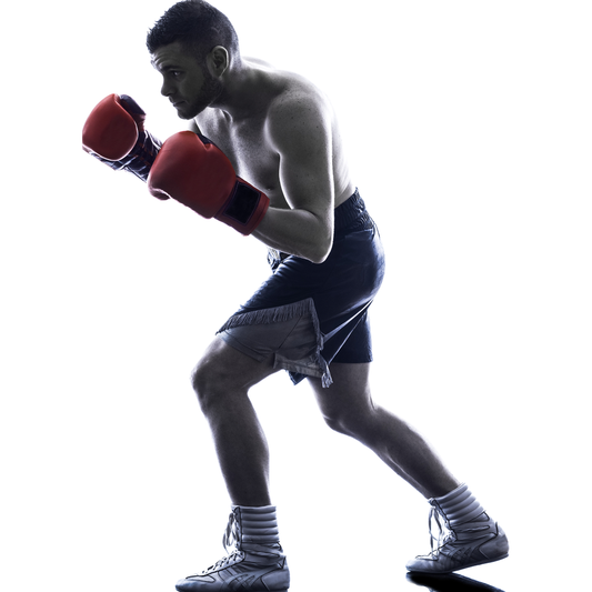 Boxing Boxer Fight Dukes Up Cardboard Cutout