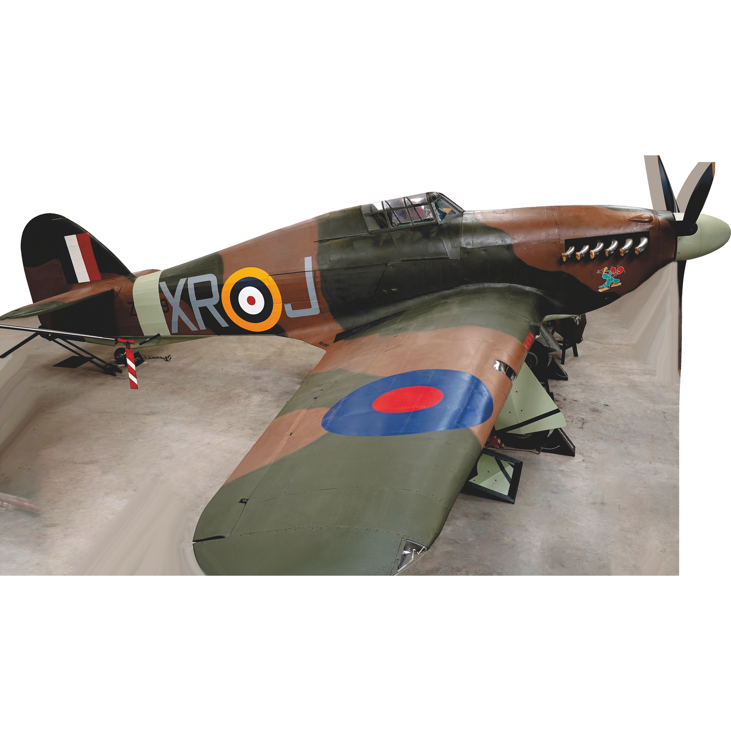 Hawker Hurricane Airplane 1930s 1940s WWII Cardboard Cutout