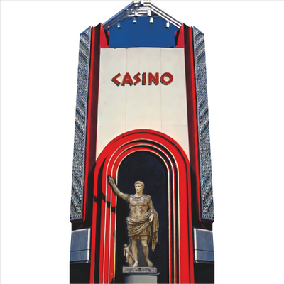 Atlantic City Casino Caesar Statue New Jersey Cardboard Cutout