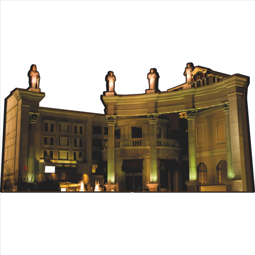 Casino Caesar Gambling Games Atlantic City New Jersey Cardboard Cutout