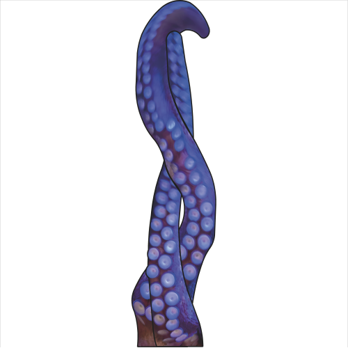 Cthulhu Octopus Lovecraft Tentacle Cardboard Cutout