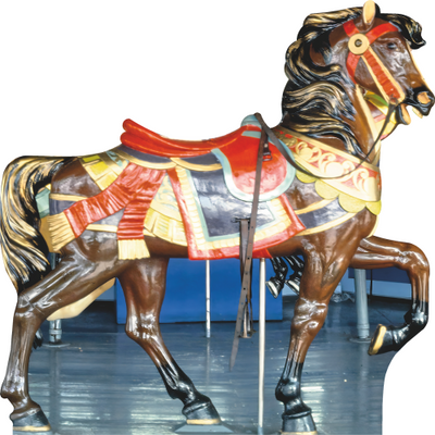 Asbury Park NJ Carousel Horse Cardboard Cutout