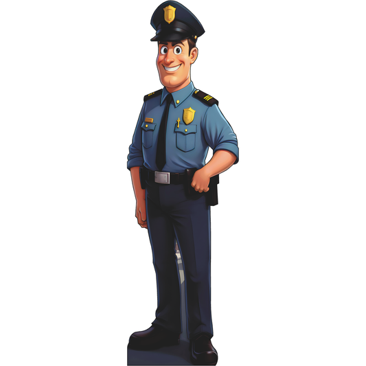 New York City Police Officer Cardboard Cutout