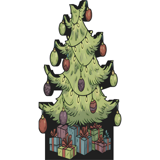 How The Cartoon Xmas Holiday Movie Tree Stole Christmas Cardboard Cutout