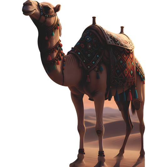 Christmas Nativity Camel Cardboard Cutout