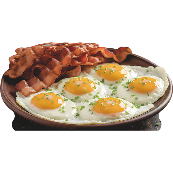 Give Me All The Bacon and Eggs You Have Cardboard Cutout