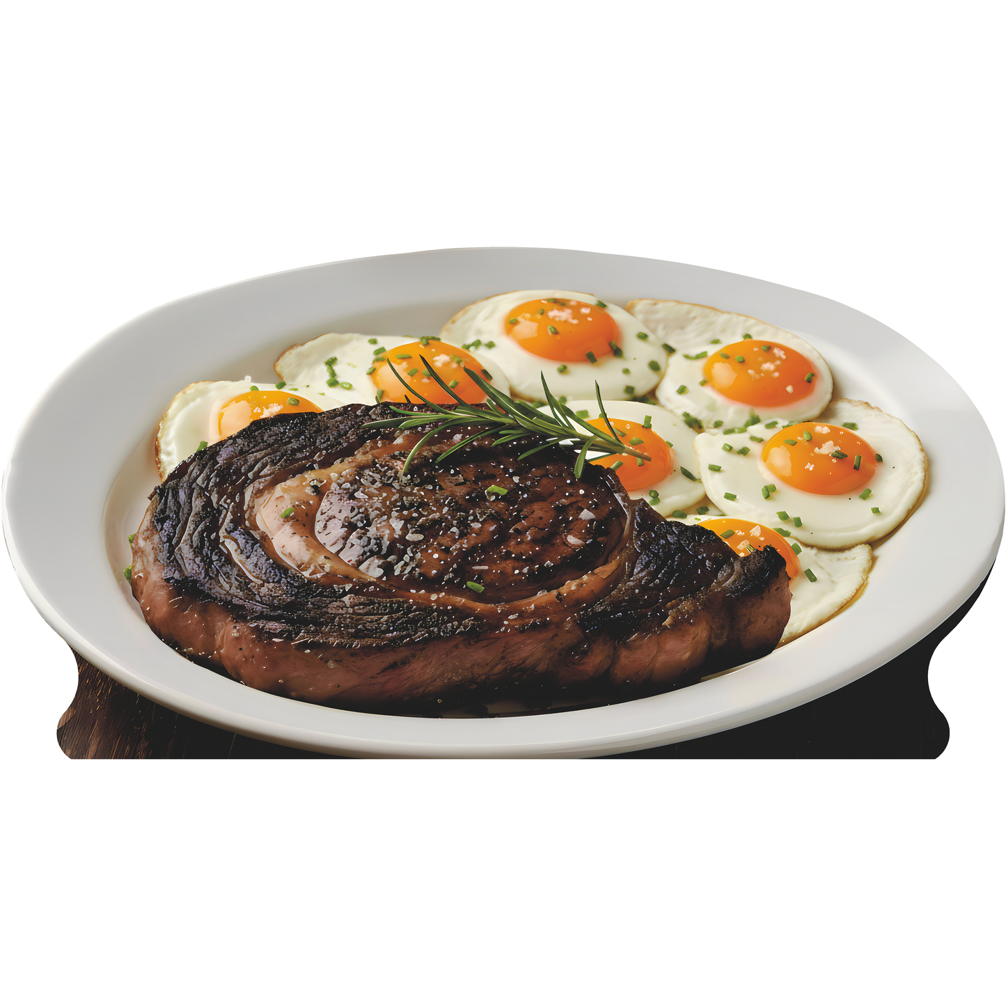 Steak and Eggs 24x46in Prop Cardboard Cutout