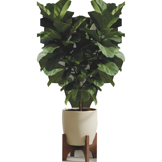 Elegant Indoor Potted Plant Prop Decor Cardboard Cutout
