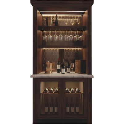 Elegant At Home Personal Wine Sherry Bar Cardboard Cutout