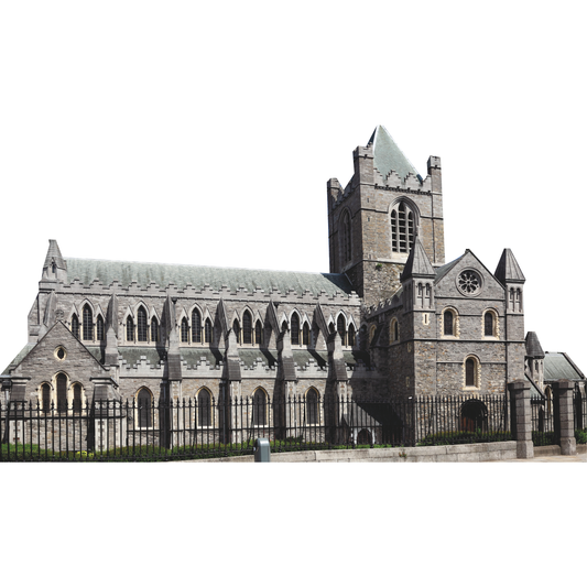 Saint St Patrick Cathedral Dublin Ireland Cardboard Cutout