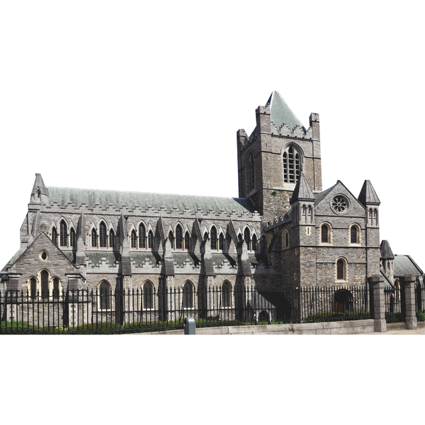 Saint St Patrick Cathedral Dublin Ireland Cardboard Cutout