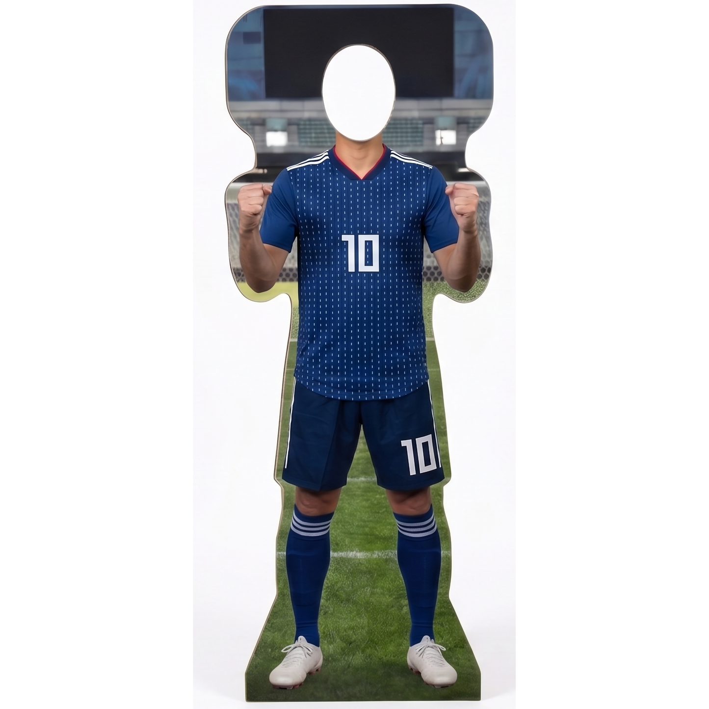 Soccer America 10 World Football Cup Stand In Cardboard Cutout