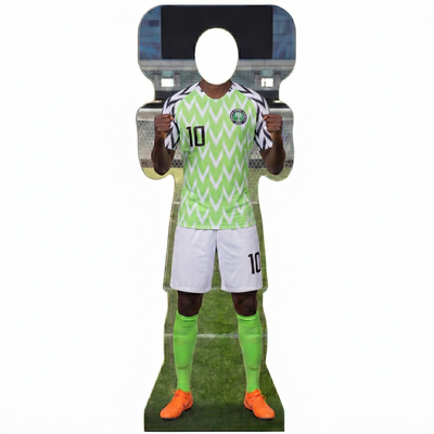 Soccer Nigeria 10 World Football Cup Stand In Cardboard Cutout
