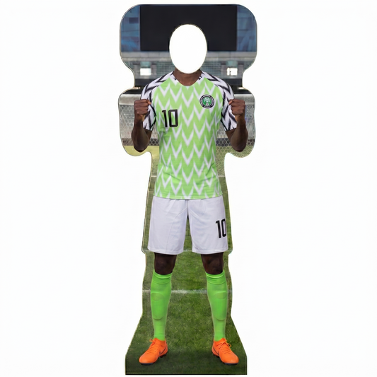 Soccer Nigeria 10 World Football Cup Stand In Cardboard Cutout