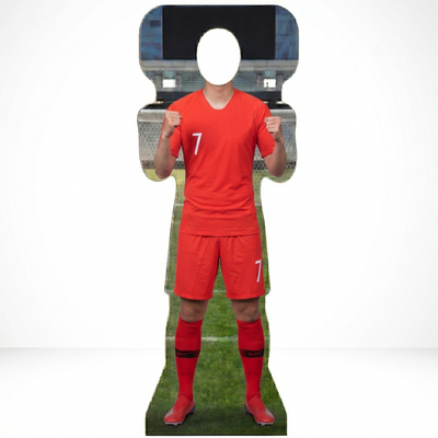 Soccer South Korea 7 World Football Cup Stand In Cardboard Cutout