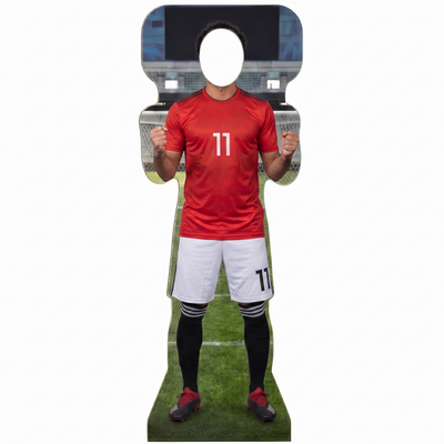 Soccer Egypt 11 World Football Cup Stand In Cardboard Cutout