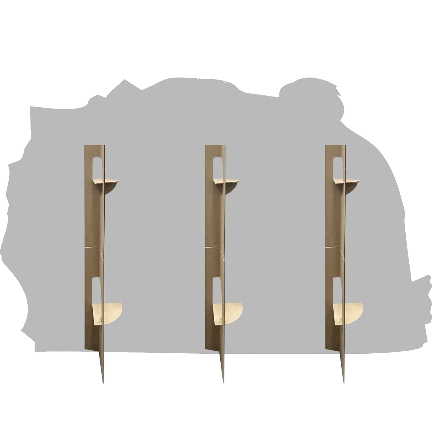 Jackie Bald Eagle and Eaglets Nest Cardboard Cutout