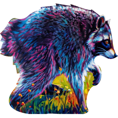 Jimothy the Wild Seattle Racoon Cardboard Cutout