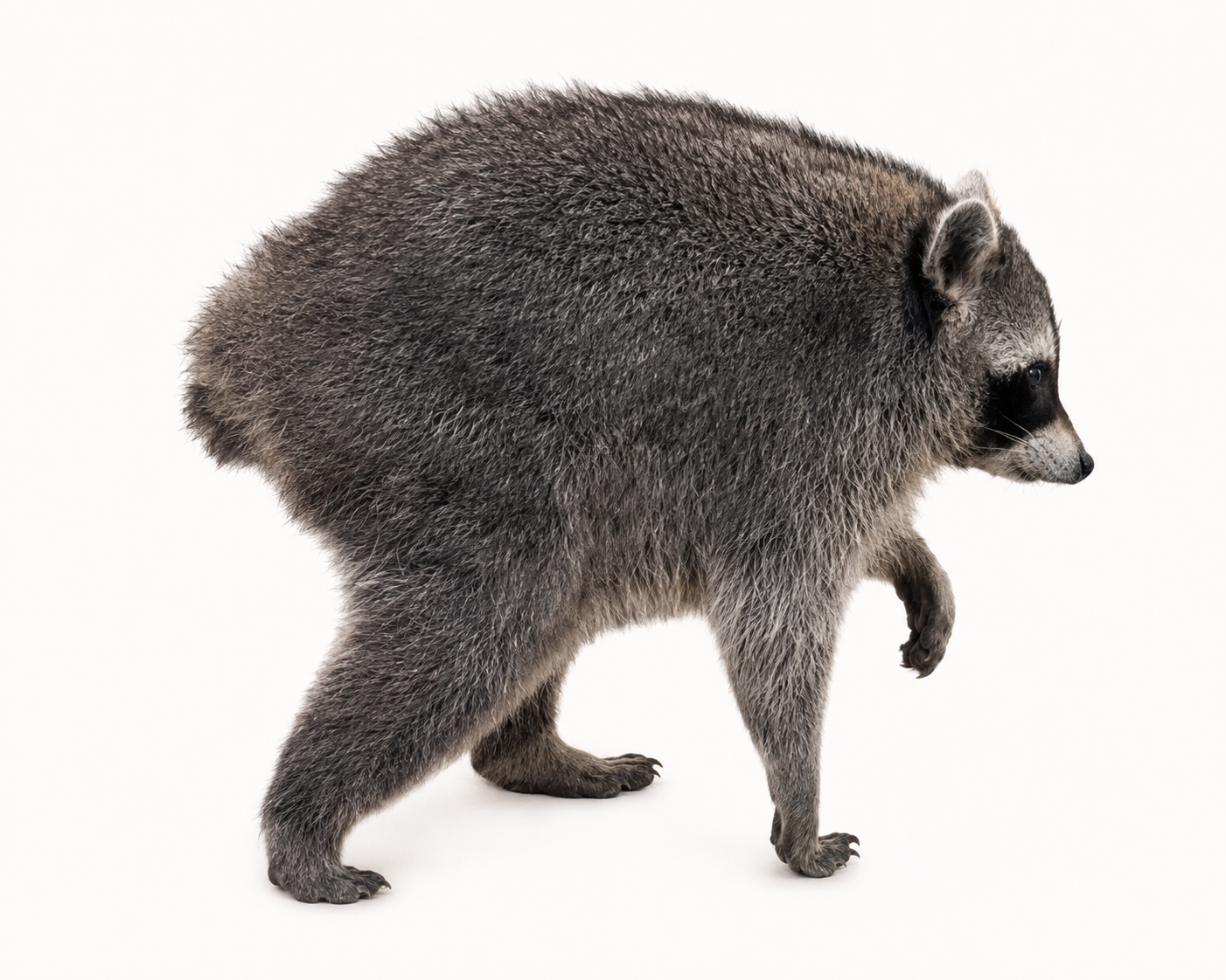 Jimothy Life like Print Wild Seattle Racoon Cardboard Cutout