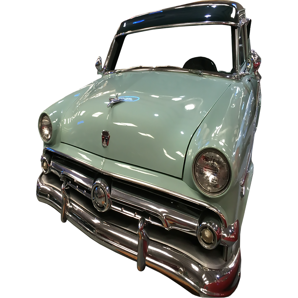 1954 Antique Car Cardboard Cutout