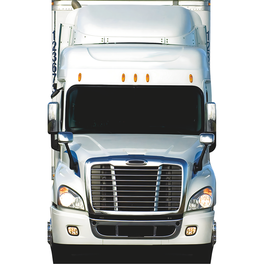 18 Wheeler Tractor Trailer Cardboard Cutout