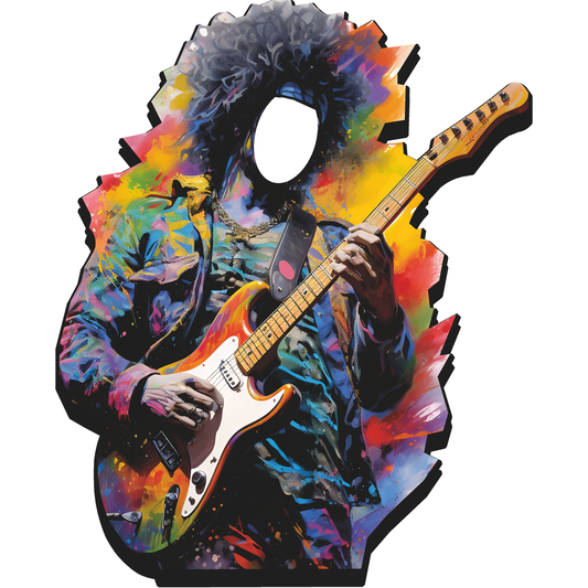Jimi Rock Woodstock Voodoo Haze Experience 1969 Stand In