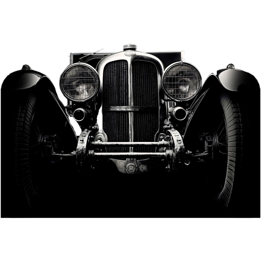 Antique Model T 1900s  Automobile Stand In Cutout