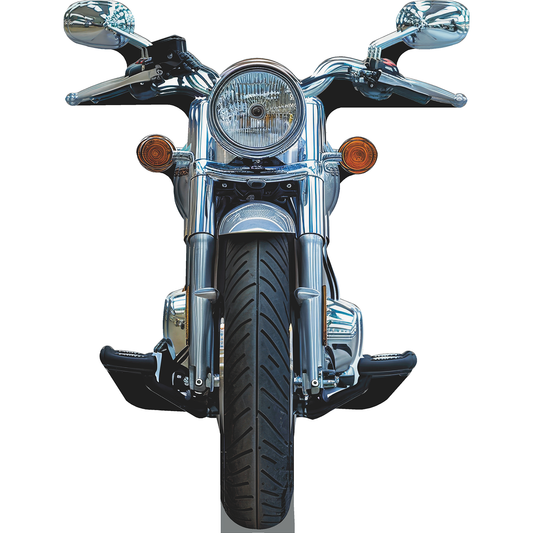 Motorcycle Bike Biker Stand In Cardboard Cutout