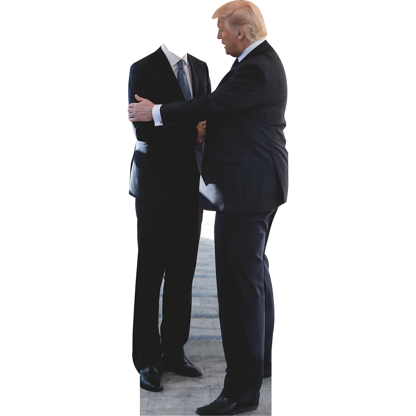 Donald Trump Stand In Cardboard Cutout