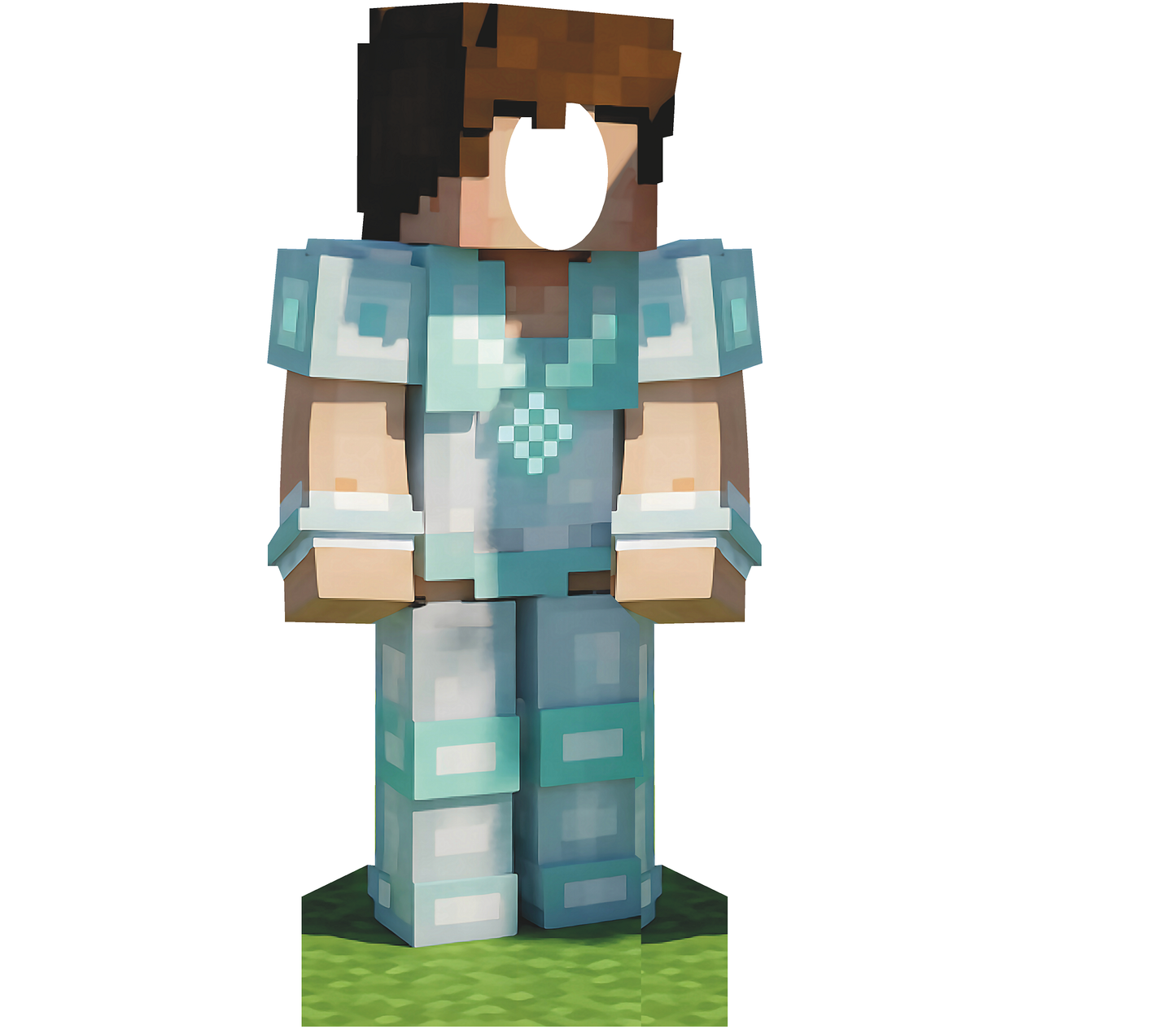 Gold Mine Crafting Pixel Boy Video Game Stand In Cardboard Cutout