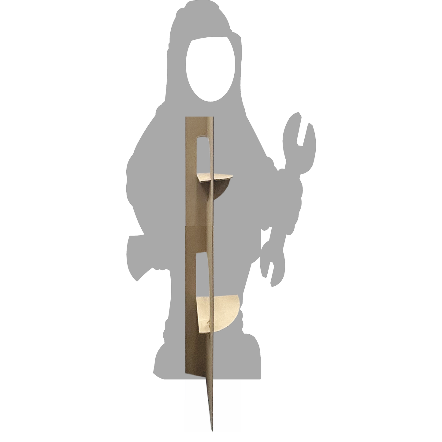 Construction Worker Builder Bill Stand In Cardboard Cutout