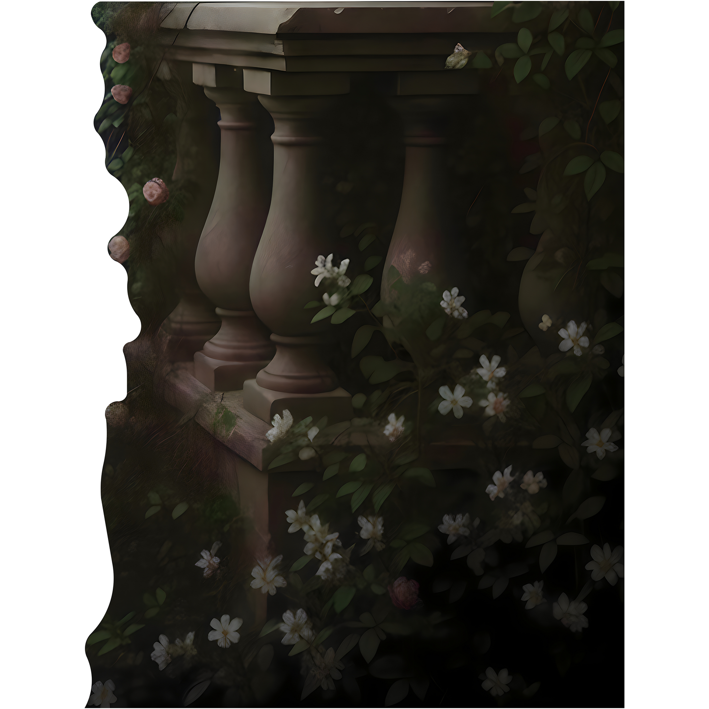 Romeo Juliet Balcony Prop Stand In Cardboard Cutout