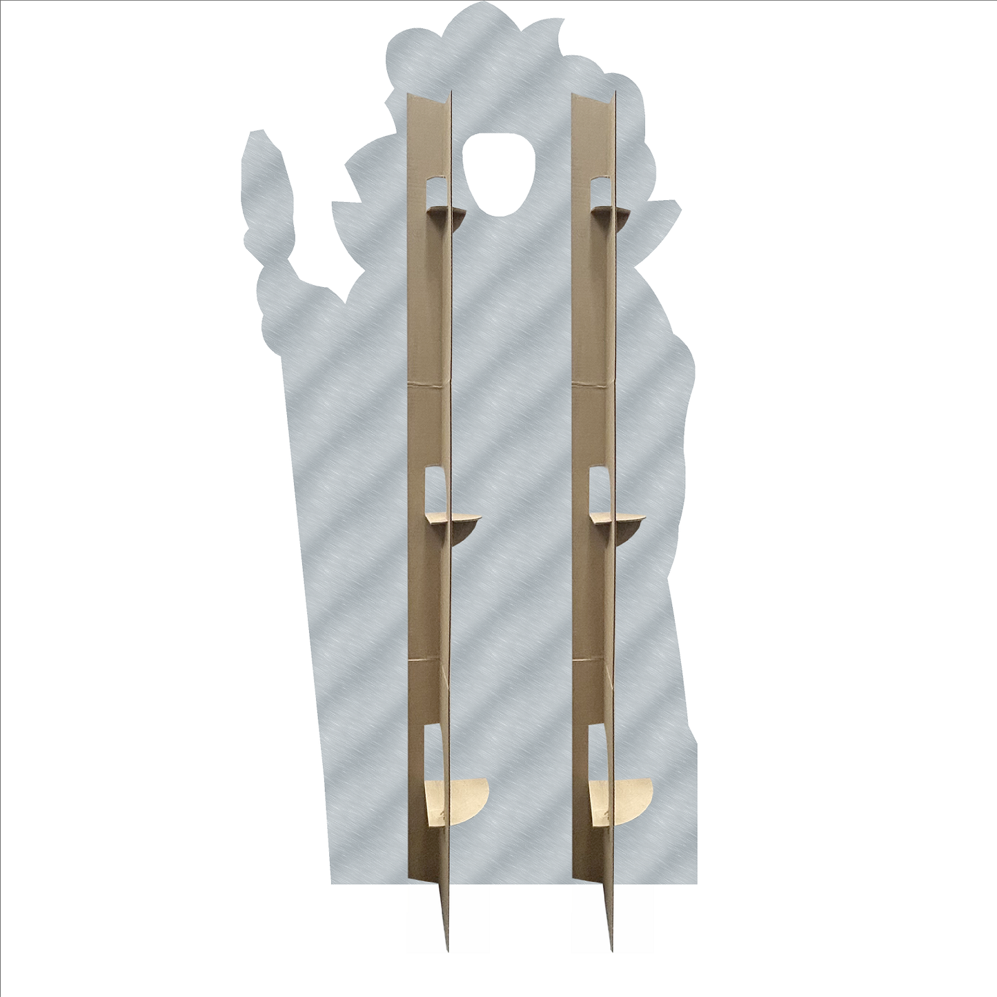 New Orleans Mardi Gras King Man Guy Stand In Cardboard Cutout