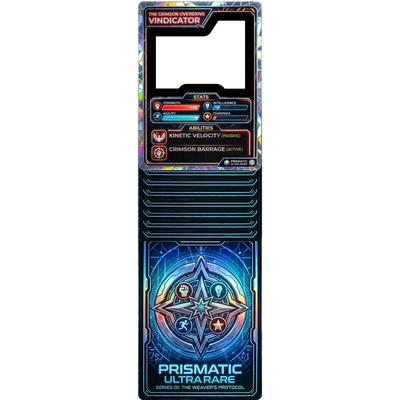 Dexterity Maxed RPG Trading Card Stats Collectible Holographic Stand In Cardboard Cutout