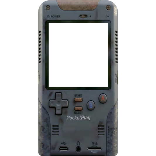 Pocket Play Video Game Hand Held Toy Console Stand In Cardboard Cutout