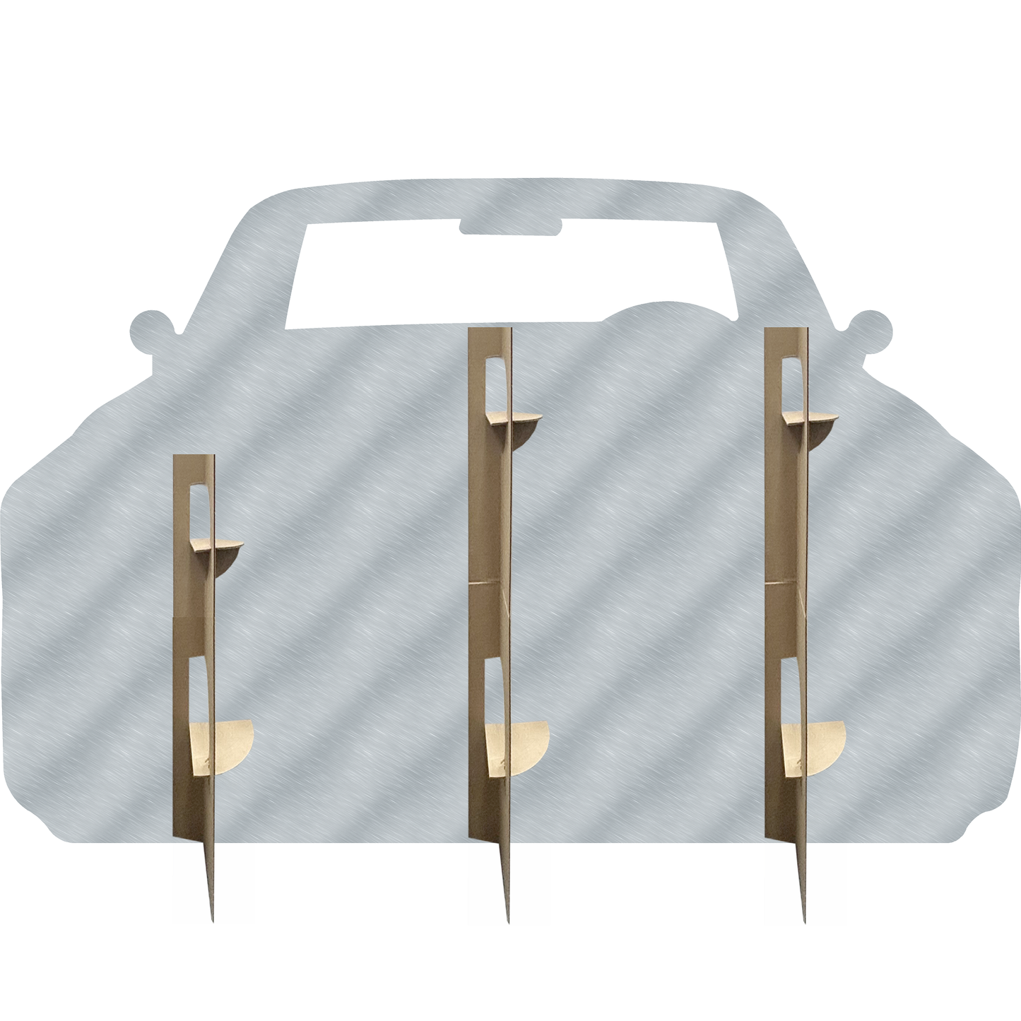 American Muscle Tuner Neon Charge Street Car Cardboard Cutout