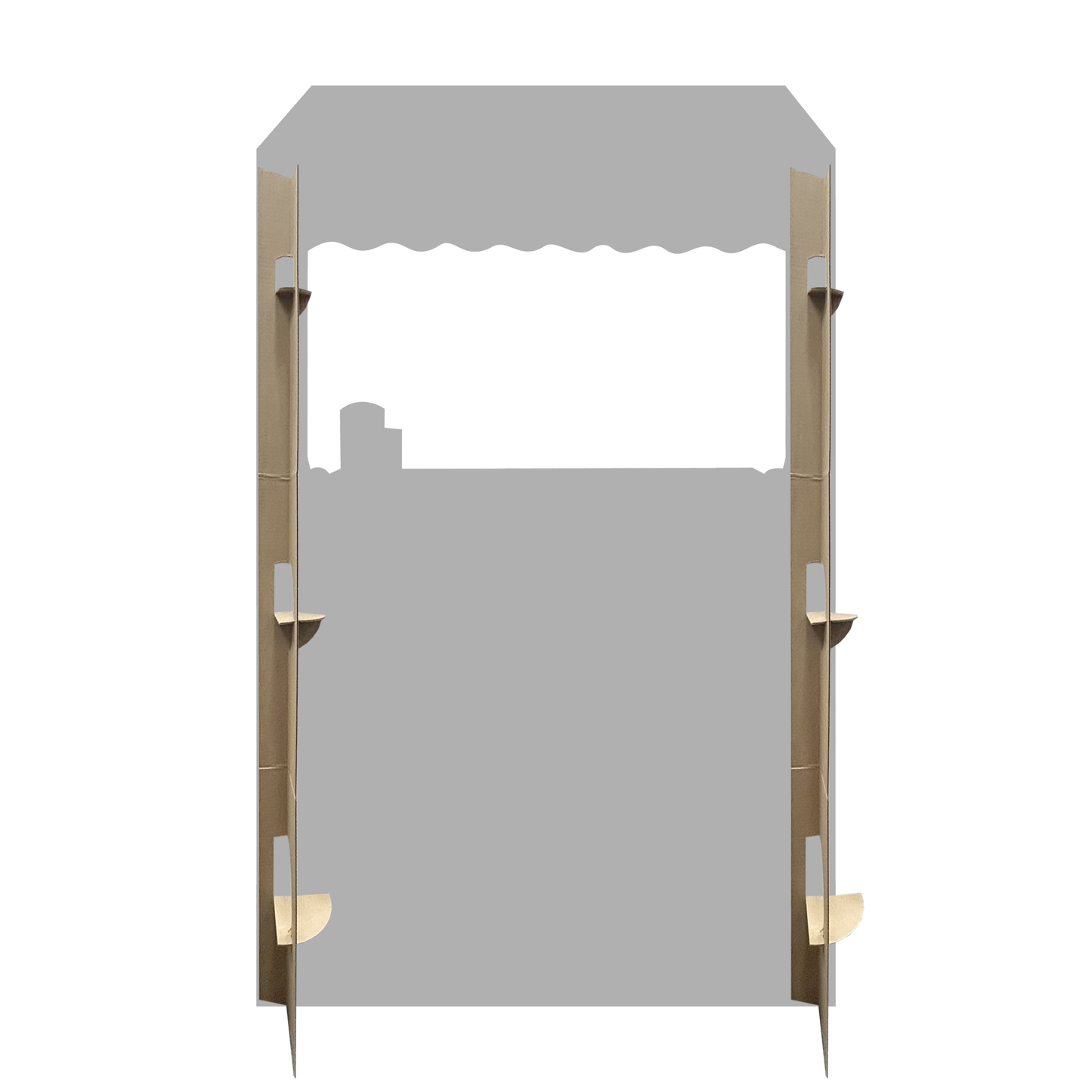 Ice Cream Cart Truck Stand In Cardboard Cutout Standee Standup