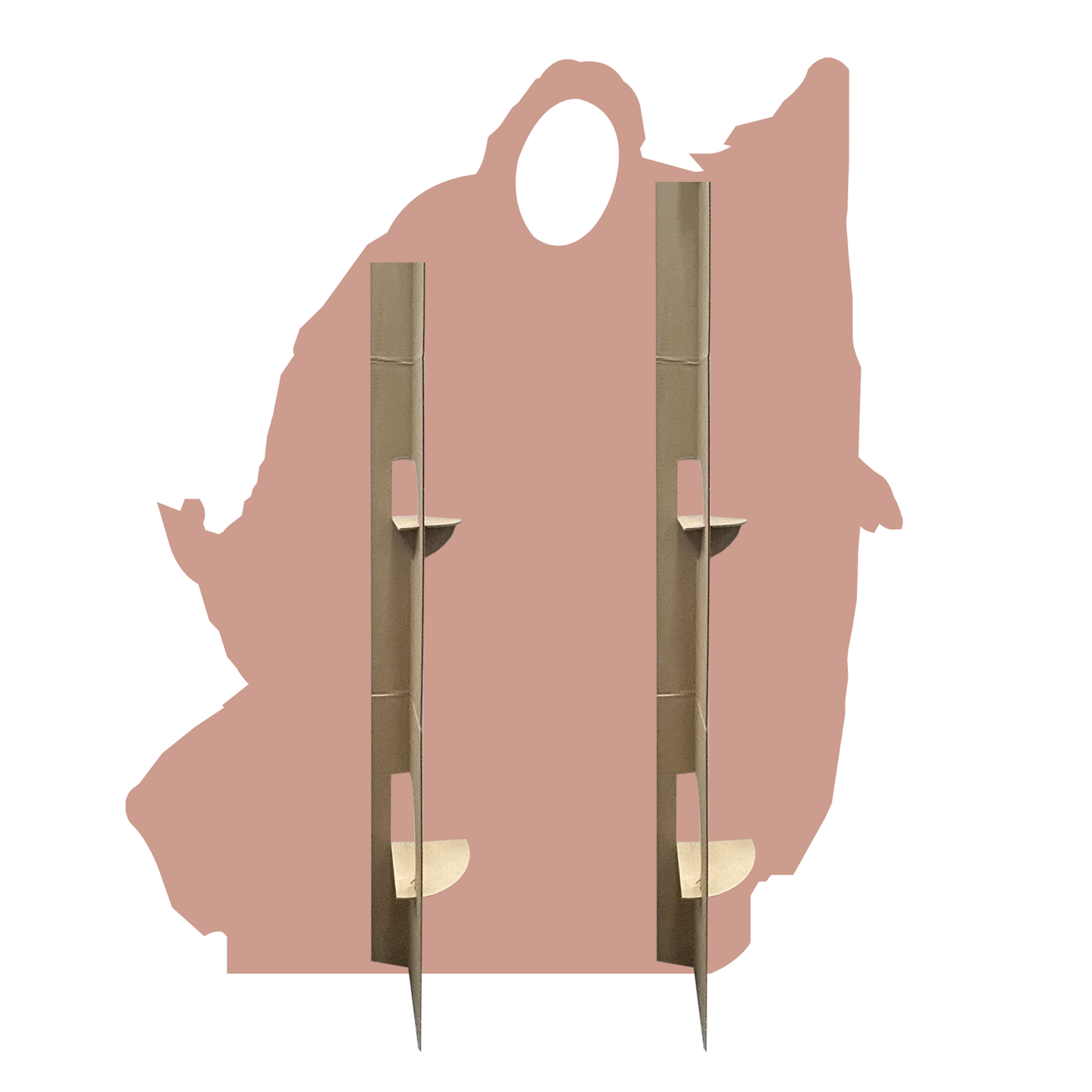 Bigfoot Big Foot Sasquatch Stand In Cardboard Cutout