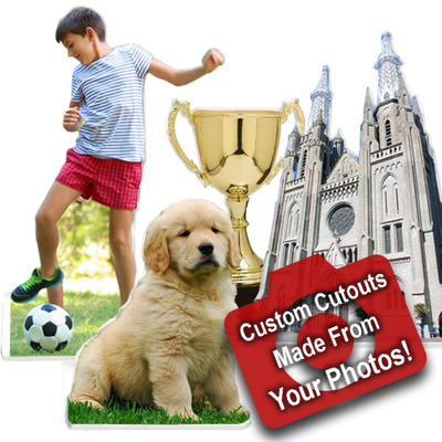 Custom Acrylic Cutouts - Shelf Buddies