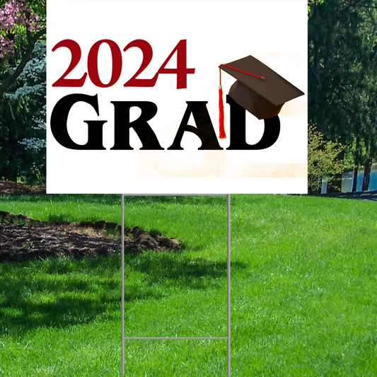 2024 Congratulations Graduate - Yard Sign